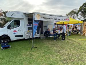 Mens Health Education Van visits Picton